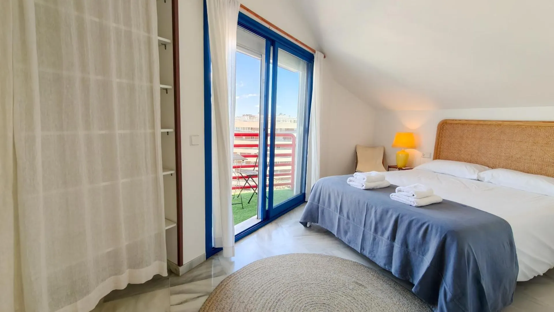 Blue Glass Penthouse In Marbella City Center